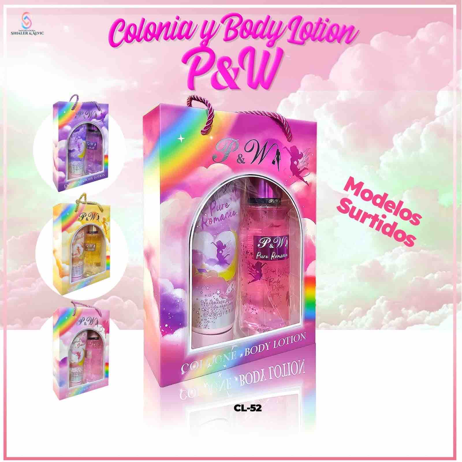 Airbody y loción corporal para dama